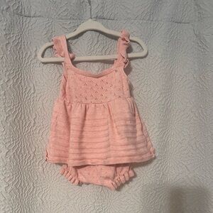 Pink one piece dress